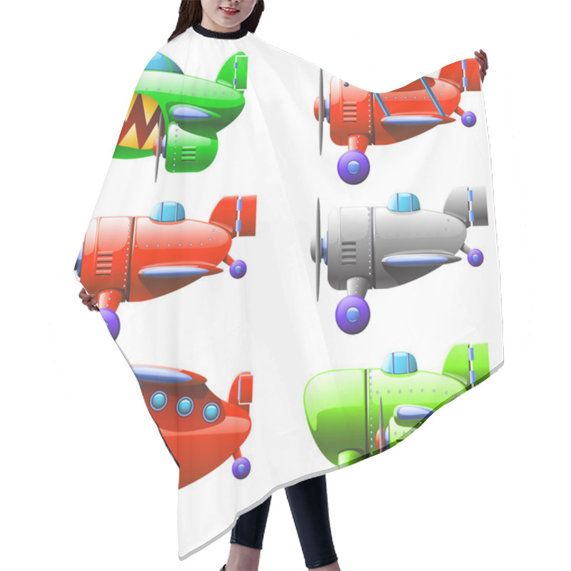 Personality  Set Planes Hair Cutting Cape