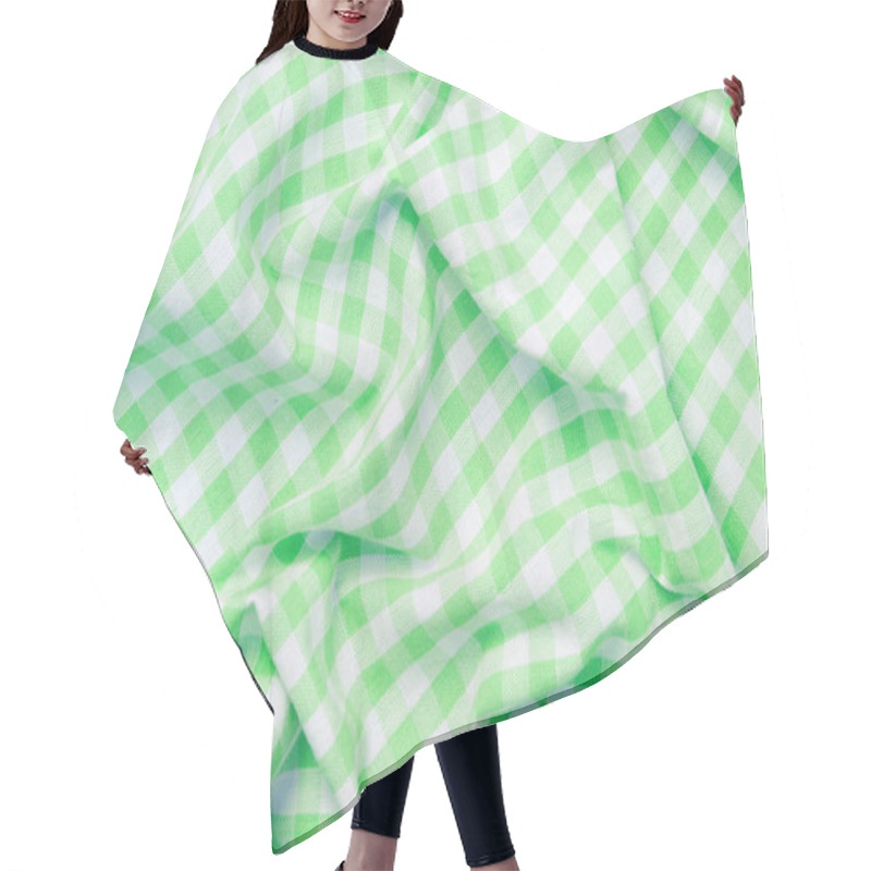 Personality  Green Cloth Hair Cutting Cape