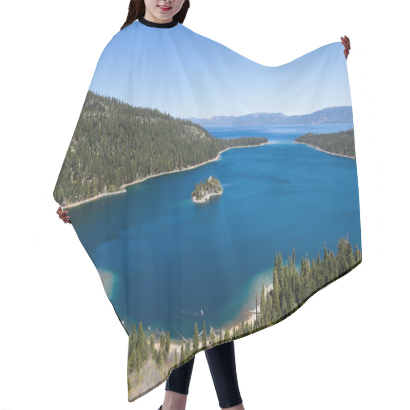 Personality  Emerald Bay, Lake Tahoe Hair Cutting Cape