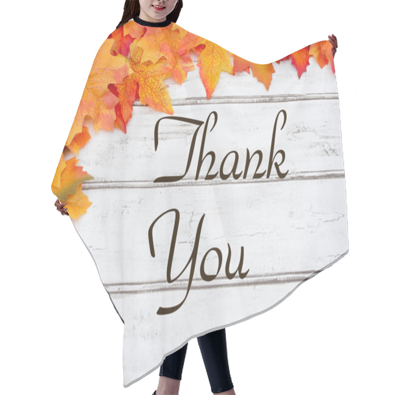 Personality  Thank You Hair Cutting Cape