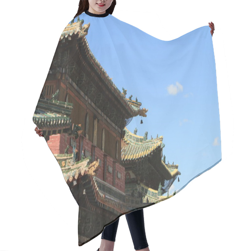 Personality  The Temple Of Karakorum Mongolia Hair Cutting Cape