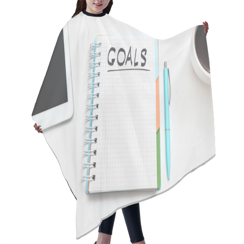 Personality  Career Aspiration Goals Achievements Think Notepad Hair Cutting Cape