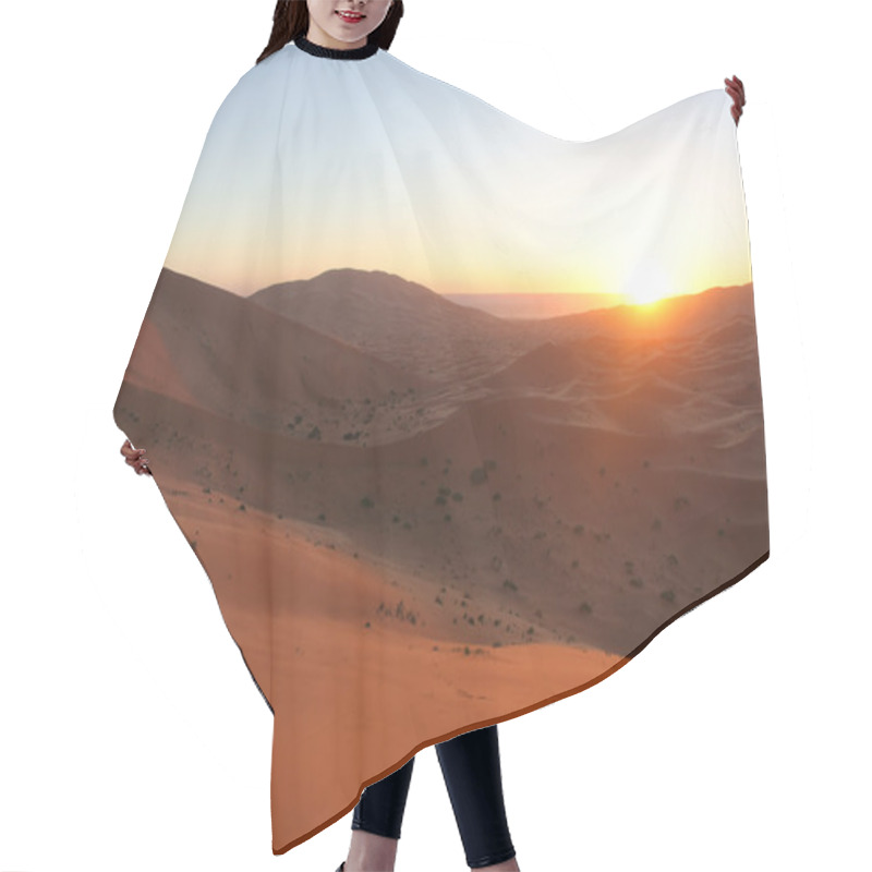 Personality  Sunrise Desert Hair Cutting Cape