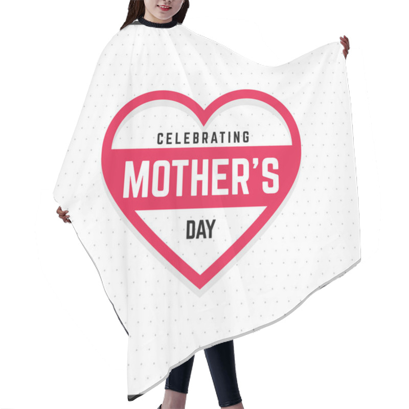 Personality  Mothers Day Postcard  Hair Cutting Cape