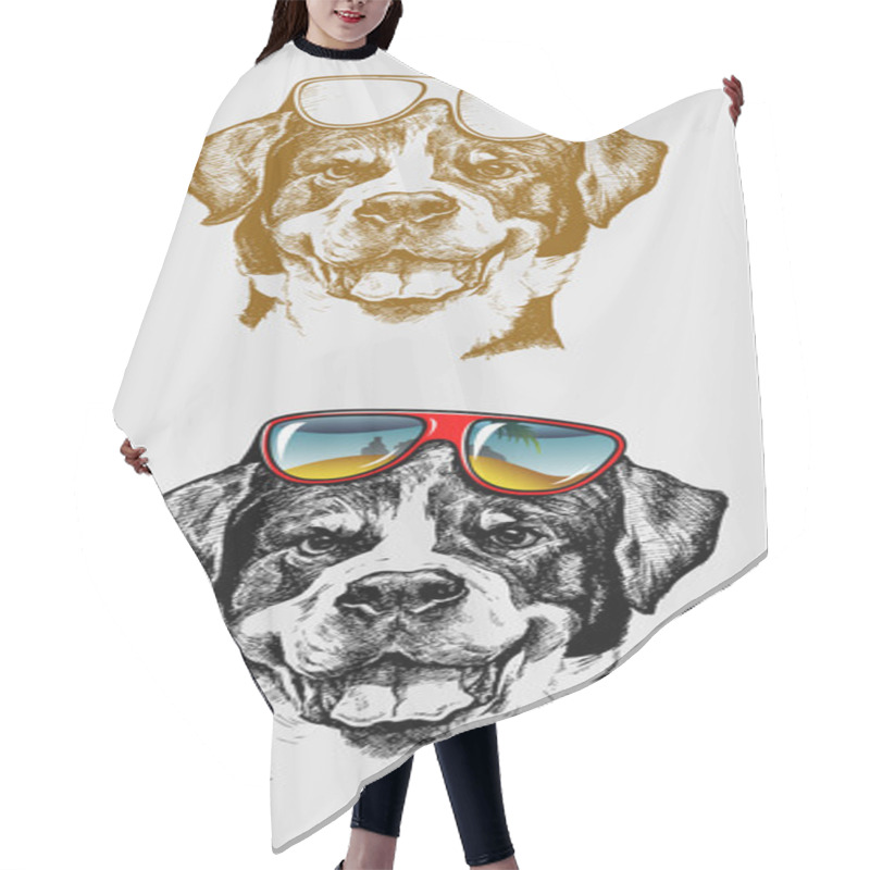 Personality  The Cool Dog Hair Cutting Cape