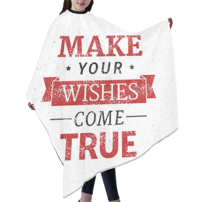 Personality  Make Your Wishes Come True Hair Cutting Cape