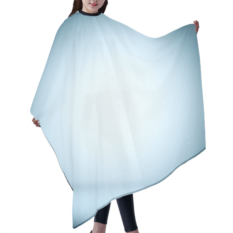 Personality  Blue Background Hair Cutting Cape