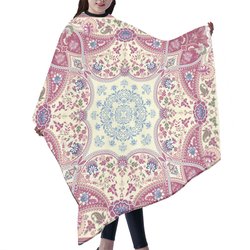 Personality  Ornate Scarf Design Hair Cutting Cape