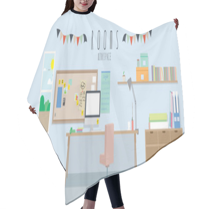 Personality  Workspace (Rooms) Hair Cutting Cape