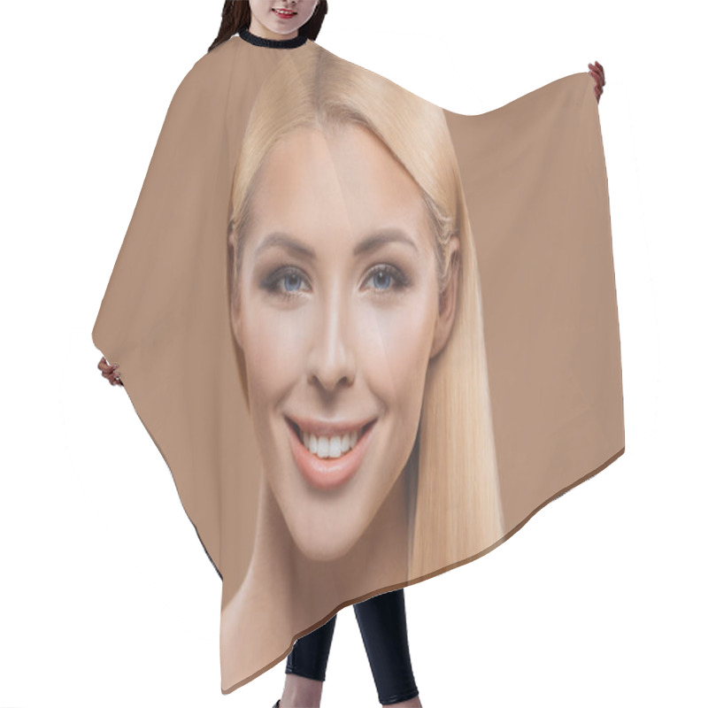 Personality  Woman Hair Cutting Cape