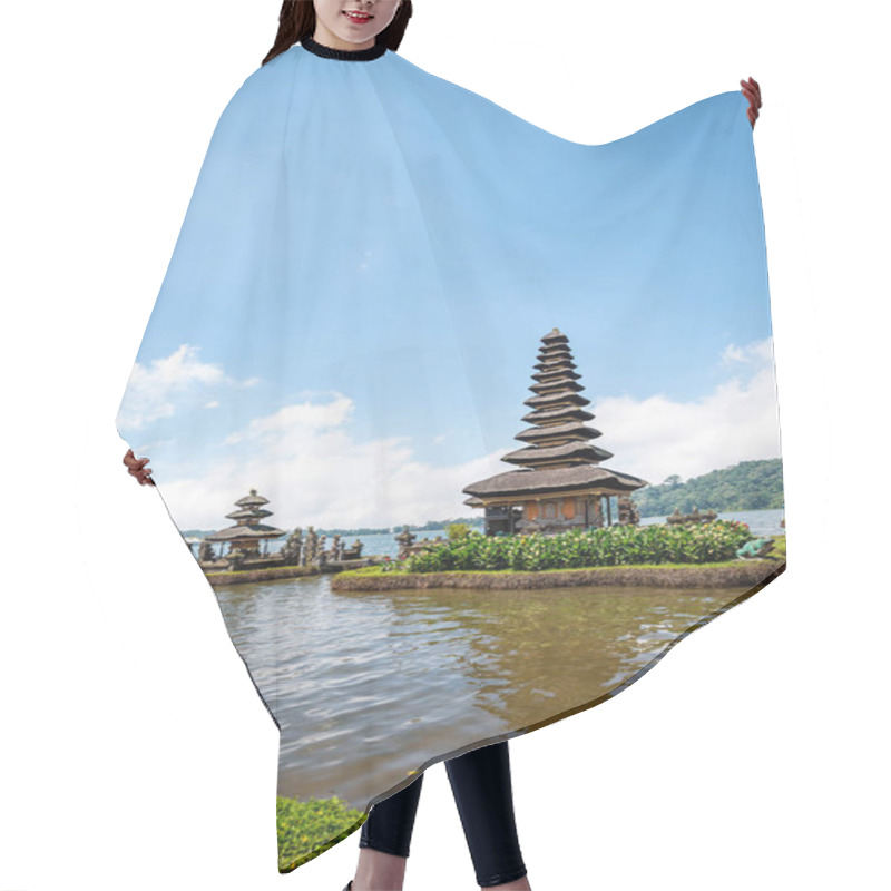 Personality  Pura Ulun Danu Bratan Temple In Bali Hair Cutting Cape