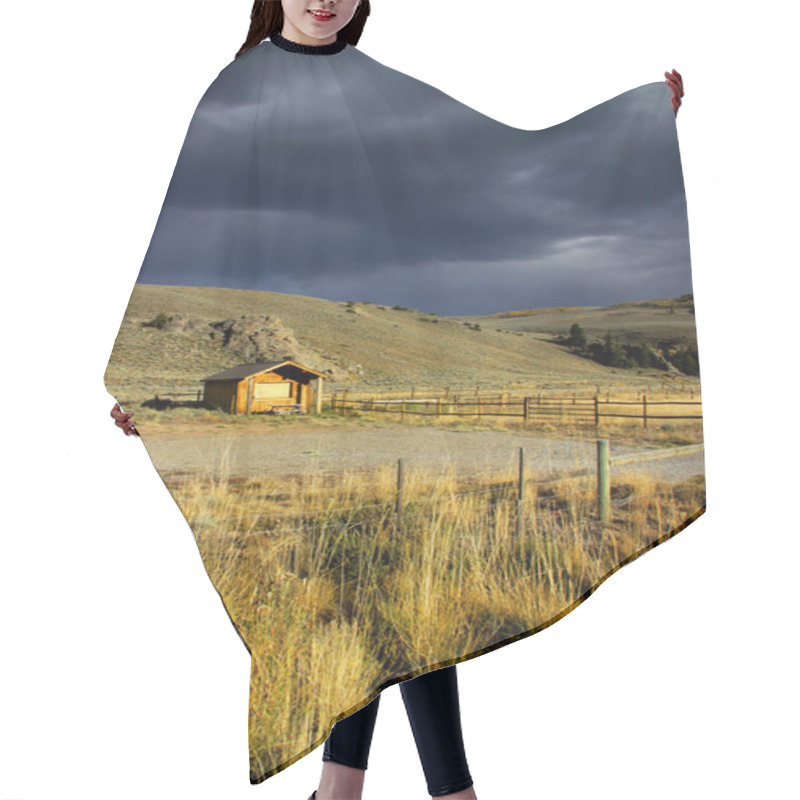 Personality  Stormy Weather Hair Cutting Cape