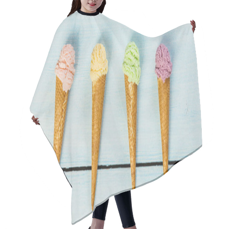 Personality  Ice Cream Hair Cutting Cape