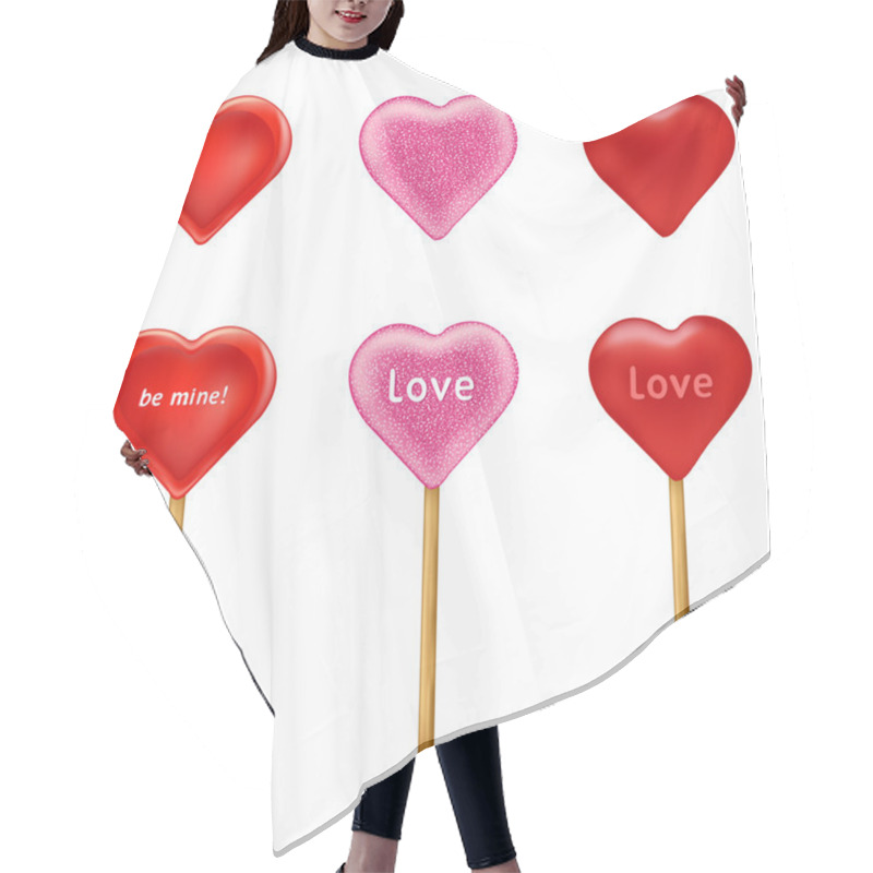 Personality  Lollipops Hair Cutting Cape