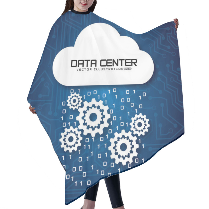 Personality  Data Center  Hair Cutting Cape