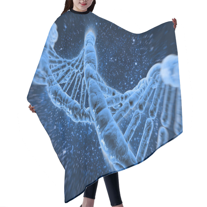 Personality  DNA Molecule Hair Cutting Cape