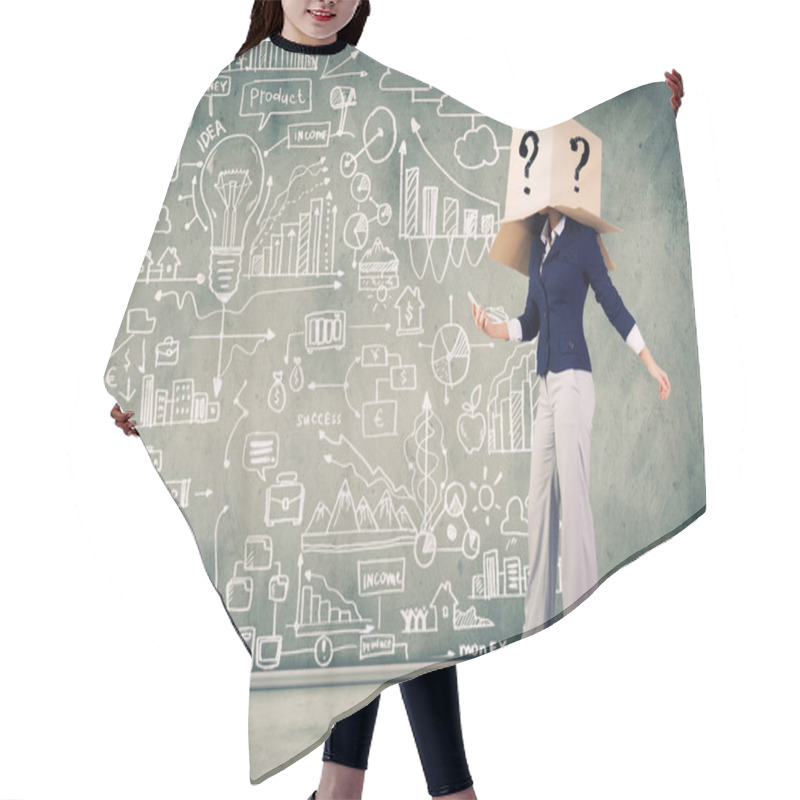 Personality  Prioritization Symbol Hair Cutting Cape