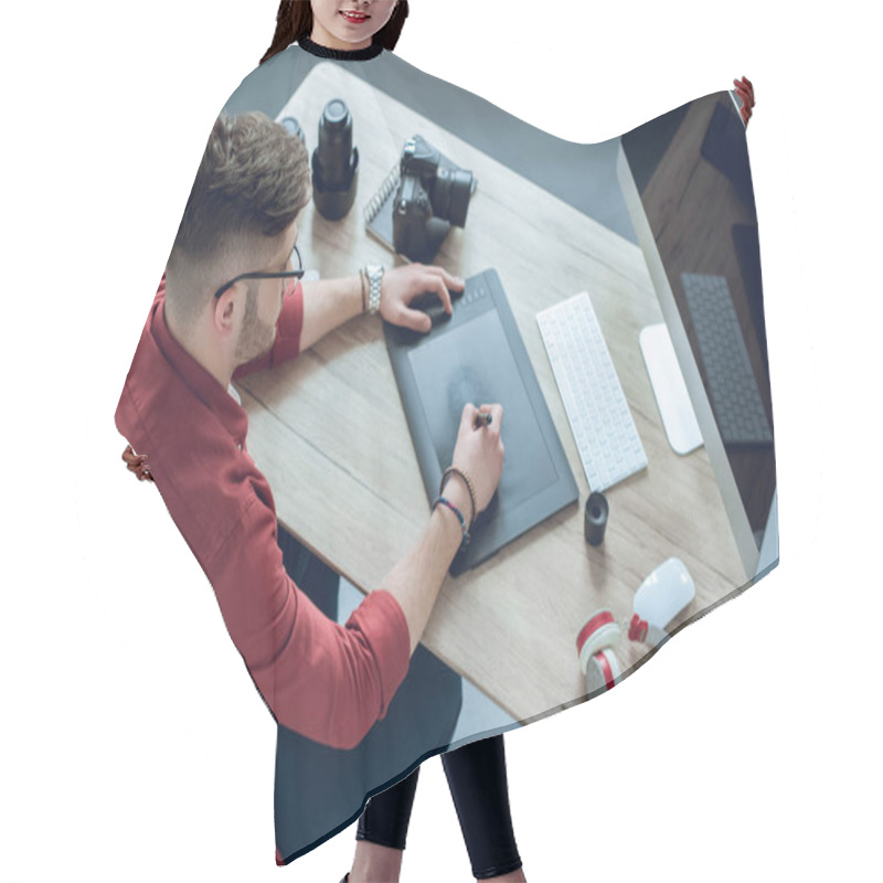 Personality  Freelancer Hair Cutting Cape