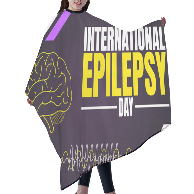 Personality  Shining A Light On Epilepsy, International Epilepsy Day Hair Cutting Cape