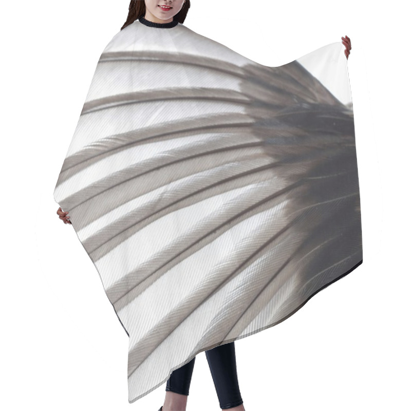 Personality  Bird Wing Texture Hair Cutting Cape