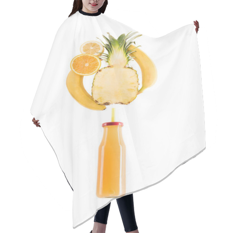 Personality  Healthy Smoothie Fruits Hair Cutting Cape