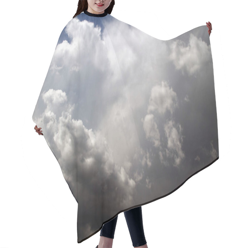 Personality  Sky And Clouds Panorama Landscape, Background Natural Hair Cutting Cape