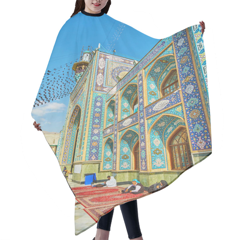 Personality  The Facade Wall Of Imamzadeh Saleh Holy Shrine, Tehran, Iran Hair Cutting Cape