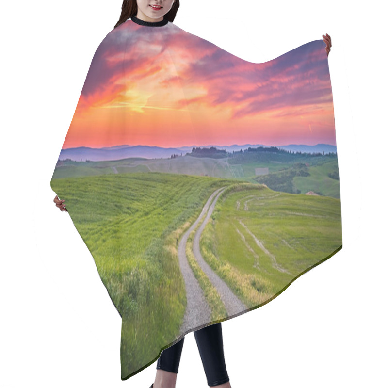 Personality  Tuscany Sunset Hair Cutting Cape