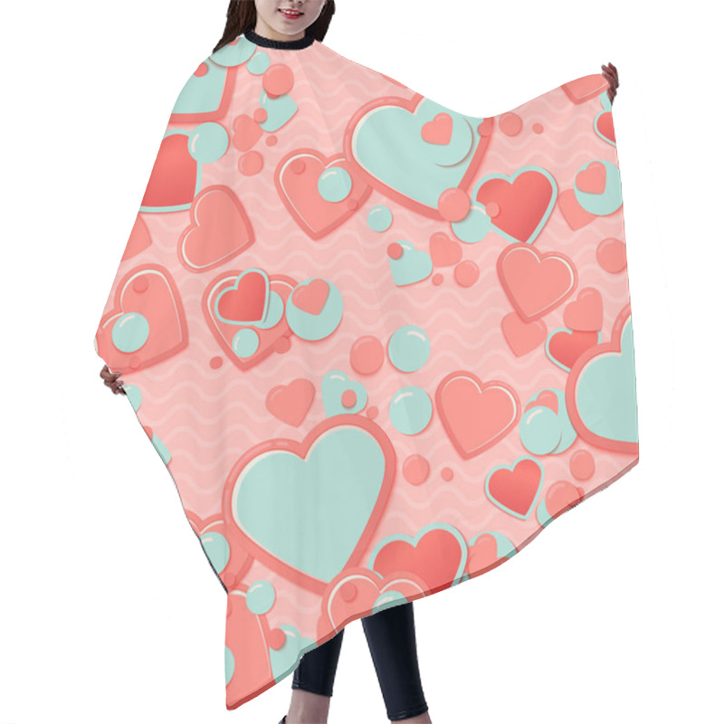 Personality  Romantic Greeting Card  Hair Cutting Cape