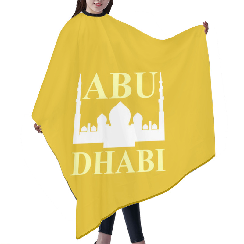 Personality  United Arab Emirates Mosque. Sign Of  Sheikh Zayed Grand Mosque  Hair Cutting Cape