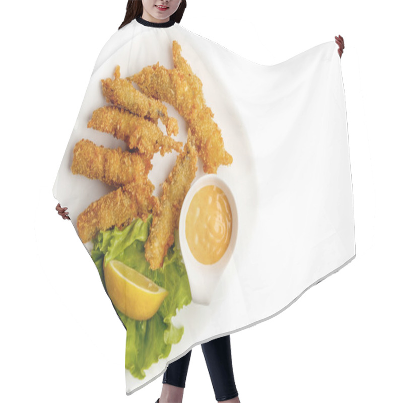 Personality  Fried Fish In Batter Hair Cutting Cape