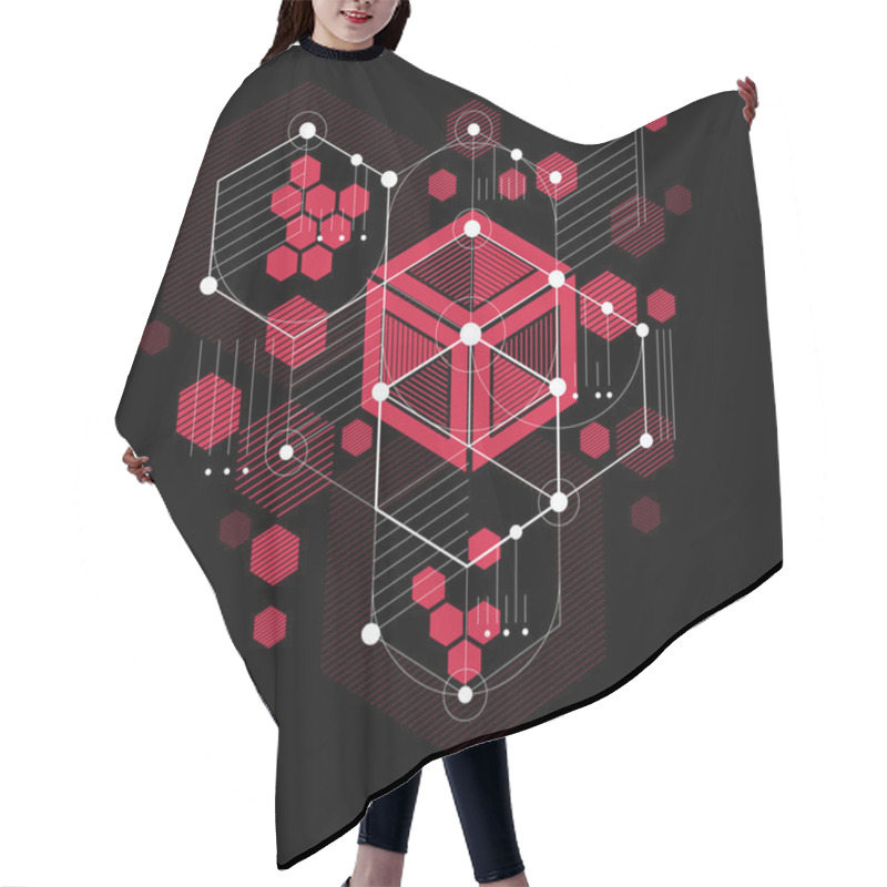 Personality  Modular Bauhaus Background  Hair Cutting Cape