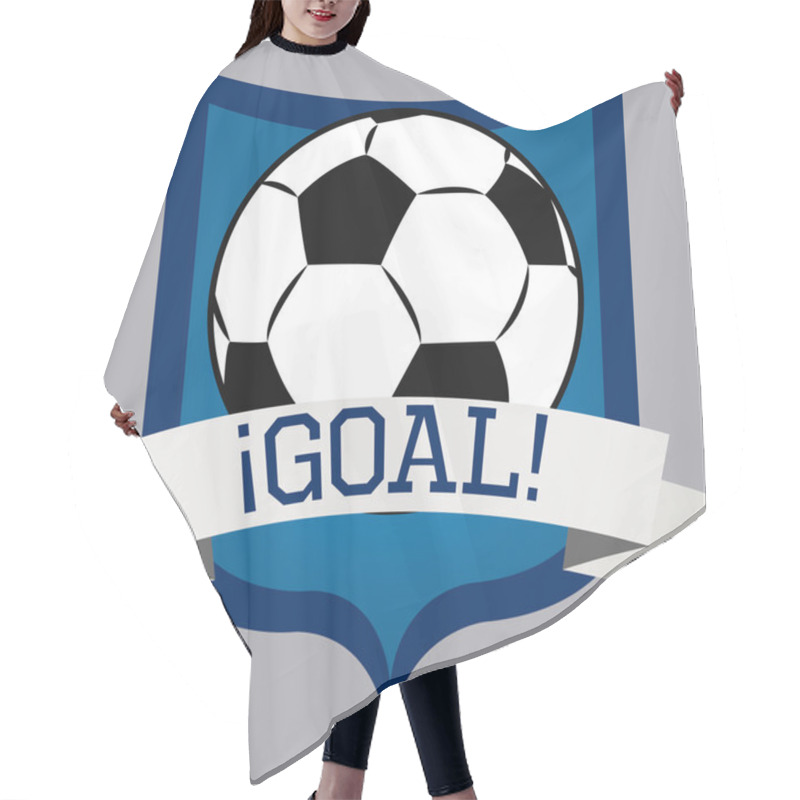 Personality  Soccer Hair Cutting Cape