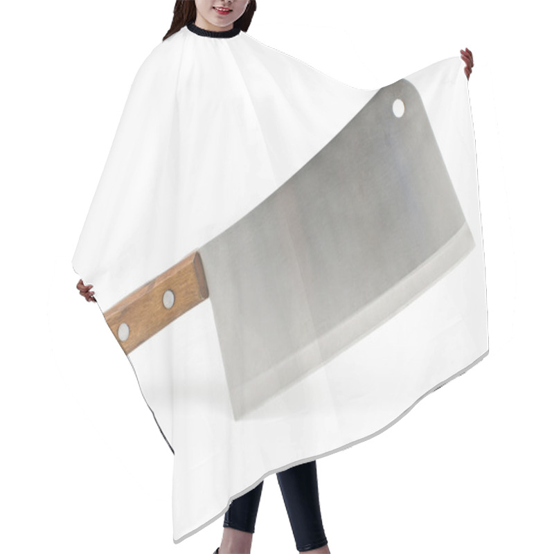 Personality  Meat Cleaver Knife Hair Cutting Cape