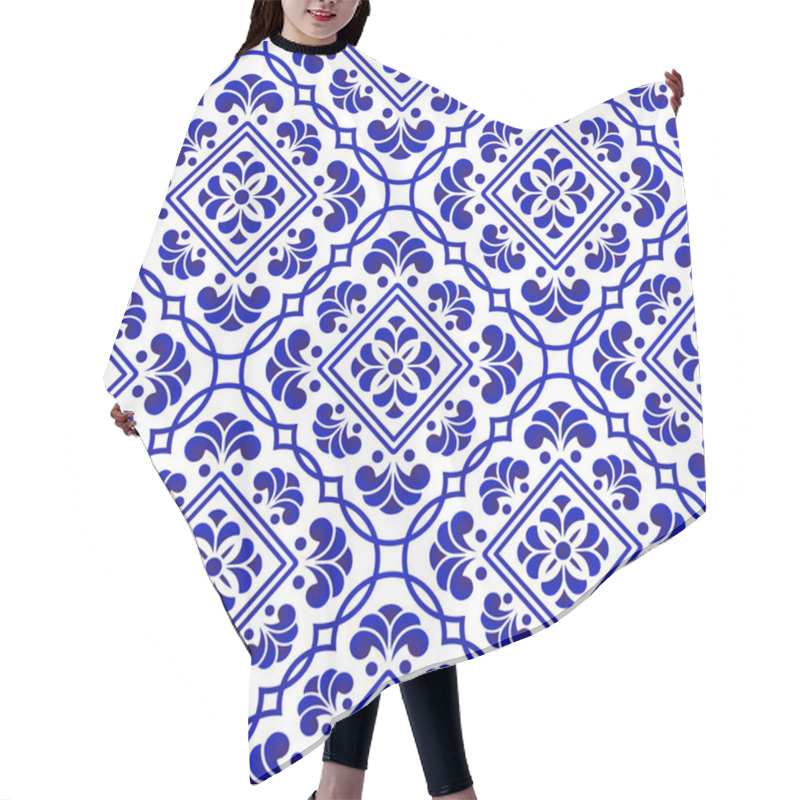 Personality  Porcelain Decorative Pattern Hair Cutting Cape