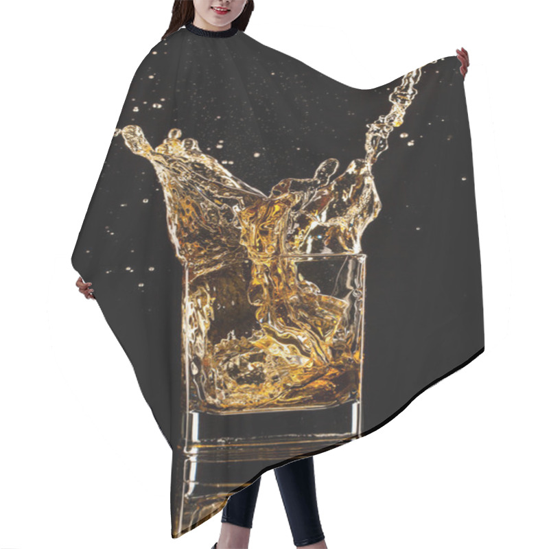 Personality  Whiskey Drink Hair Cutting Cape