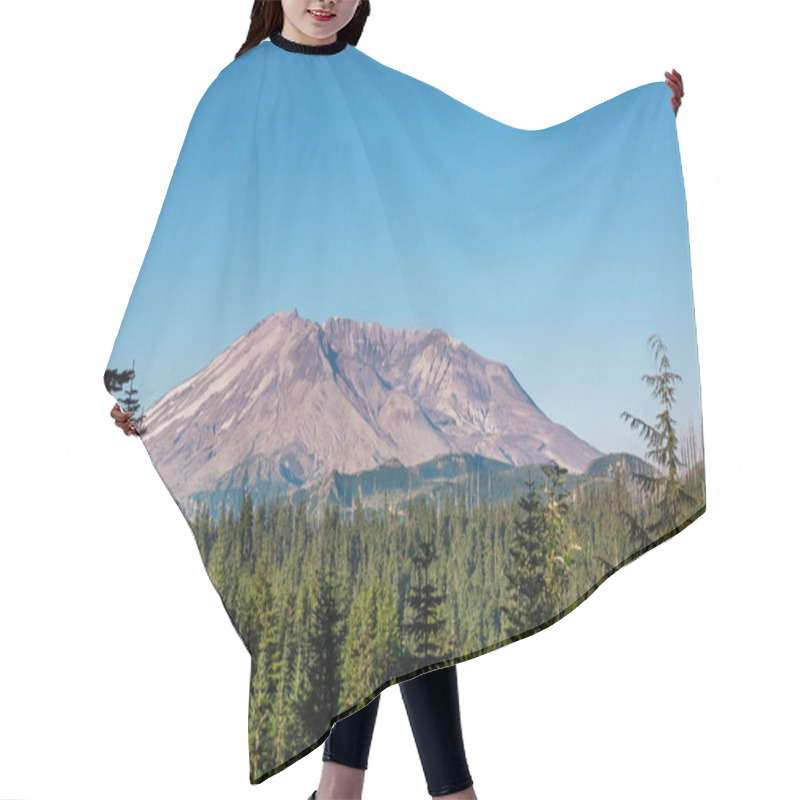 Personality  Mount St Helens In  Washington, USA Hair Cutting Cape