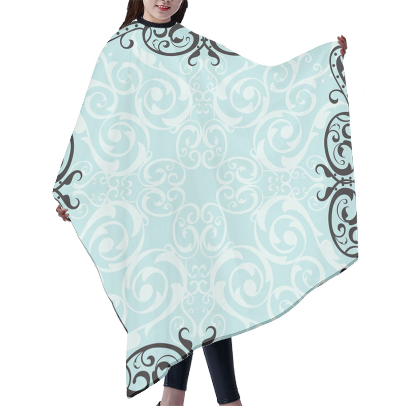 Personality  Oriental 3D Frame Hair Cutting Cape