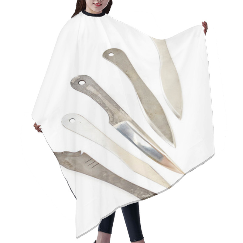 Personality  Various Throwing Knives For No Spin Techniques Of Throwing Hair Cutting Cape