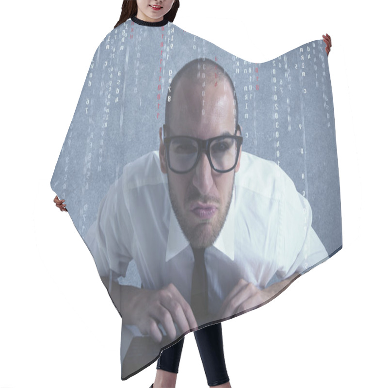 Personality  Software Programmer Hair Cutting Cape