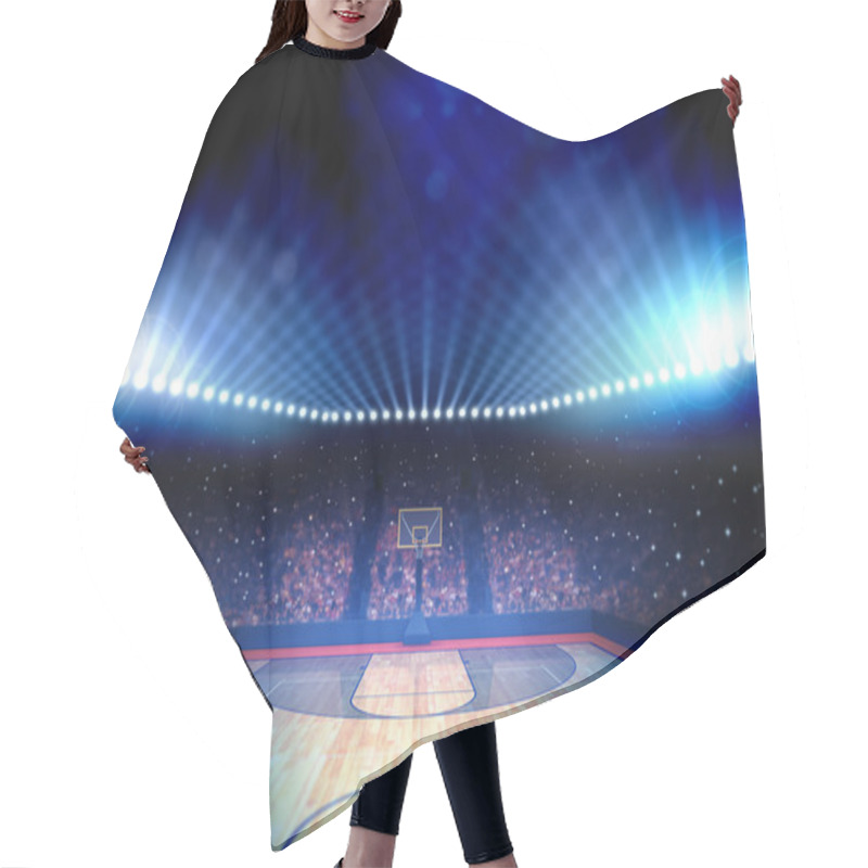 Personality  Basketball Arena Hair Cutting Cape