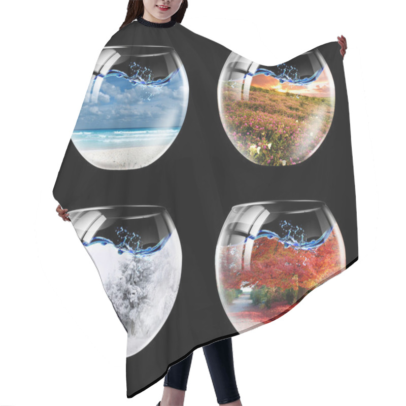 Personality  Seasons Hair Cutting Cape