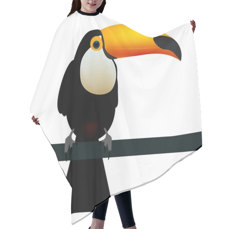 Personality  Toucan, Exotic Birds, Bird Of Paradise Hair Cutting Cape