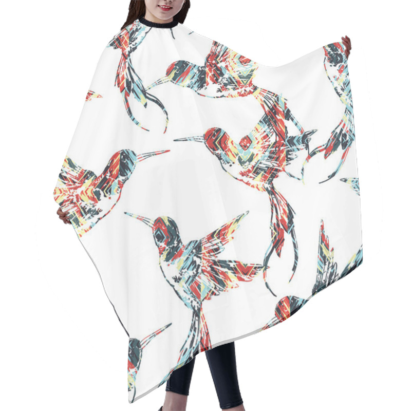 Personality  Tropical Seamless Pattern Hair Cutting Cape