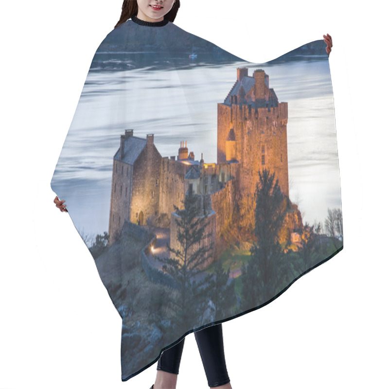 Personality  Eilean Donan Castle, Scotland Hair Cutting Cape