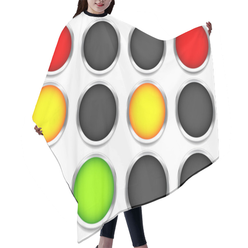 Personality  Traffic, Control Lights Hair Cutting Cape