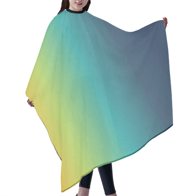 Personality  Abstract Geometric Background With Poly Pattern Hair Cutting Cape