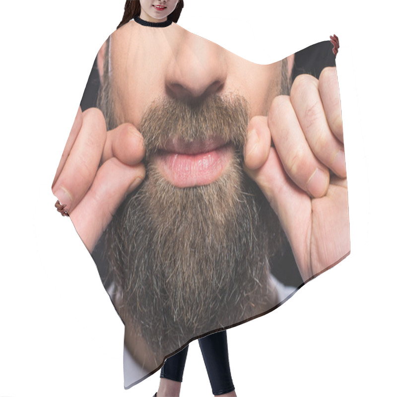 Personality  Bearded Man Hair Cutting Cape