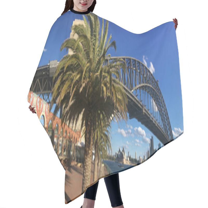 Personality  Panoramic View Of Sydney Harbour Bridge Sydney New South Wales A Hair Cutting Cape