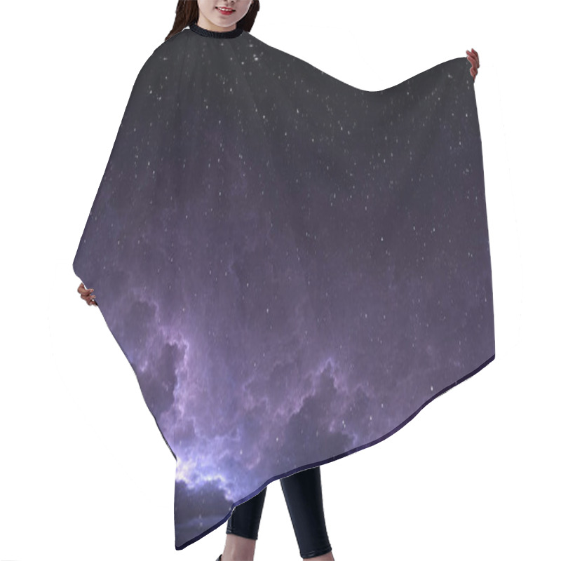 Personality  360 Degree Space Nebula Panorama, Equirectangular Projection, Environment Map. HDRI Spherical Panorama. Space Background With Nebula And Stars. 3d Illustration Hair Cutting Cape